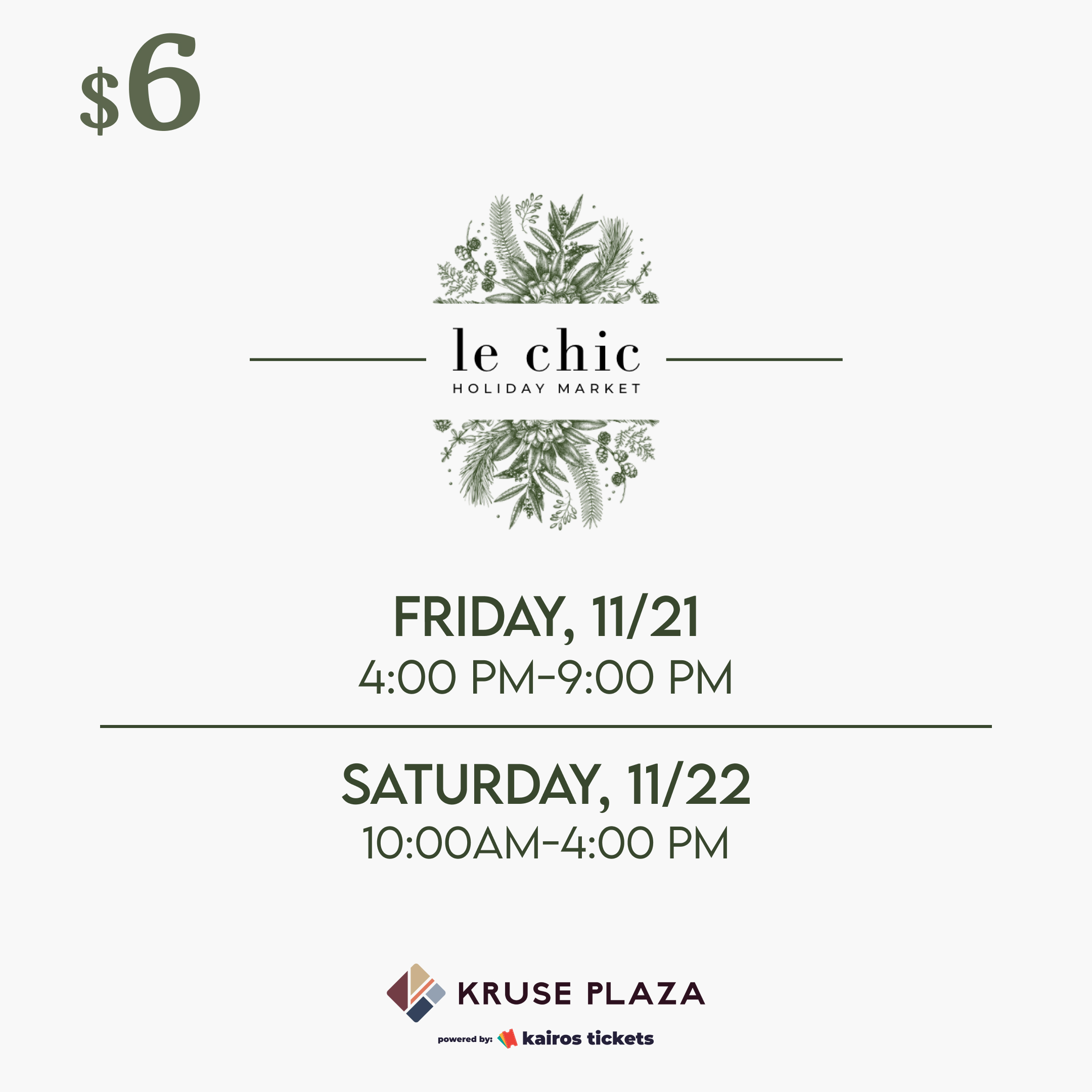 General Admission | November 21-22, 2025